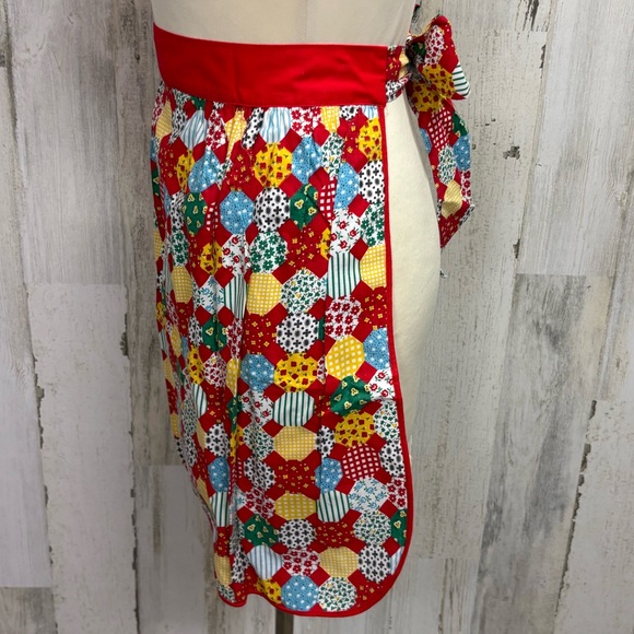 Vintage Handmade Half Apron - Picture 3 of 5